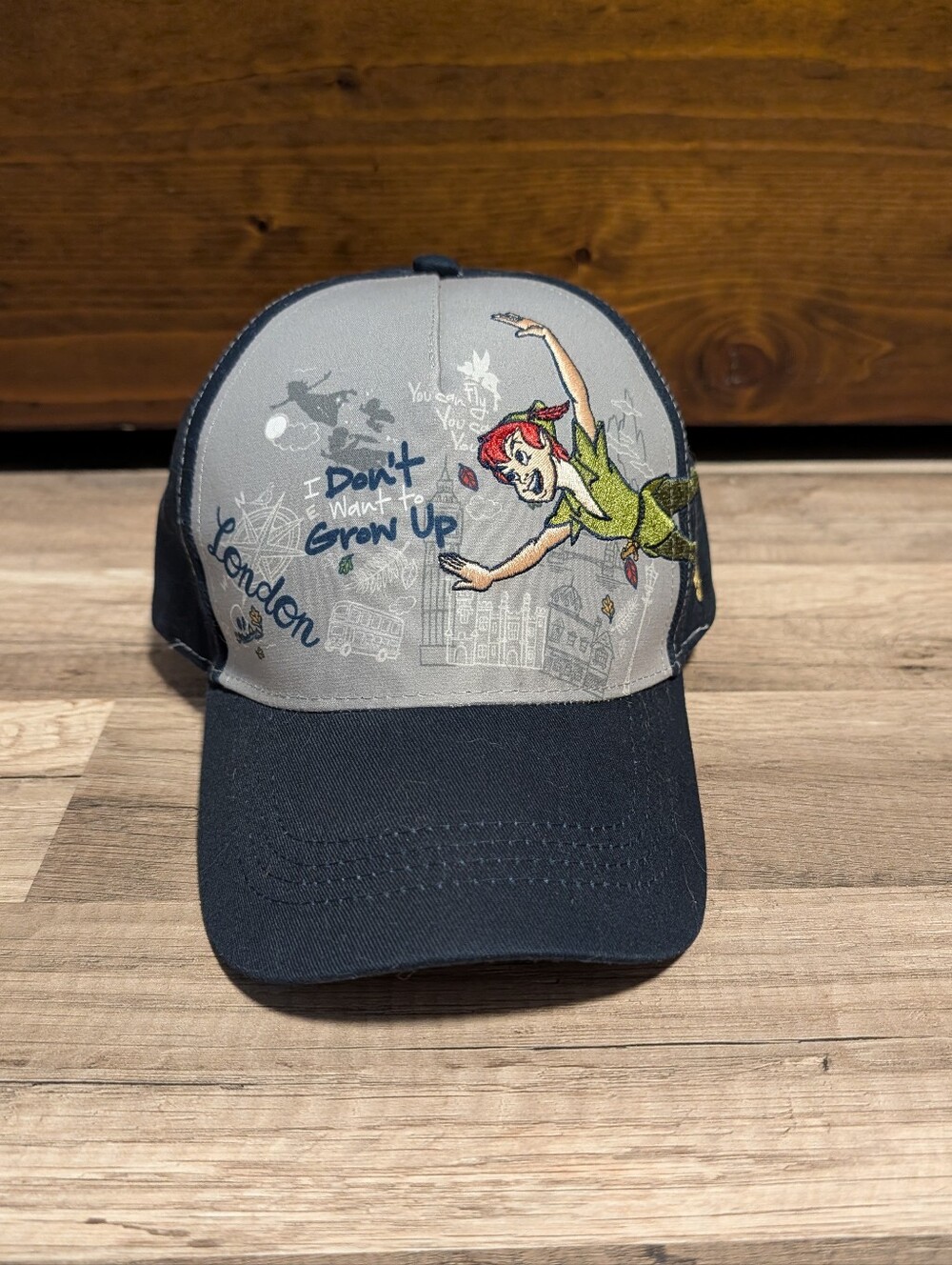 Disney Adult Hat - Peter Pan - Don't Grow Up